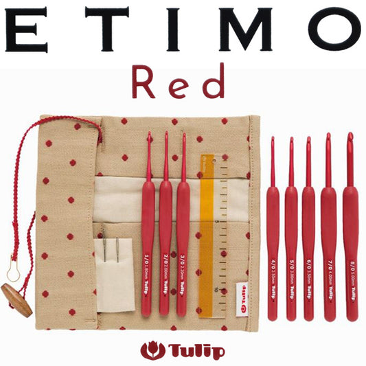 Tulip Tulip Red Crochet Set